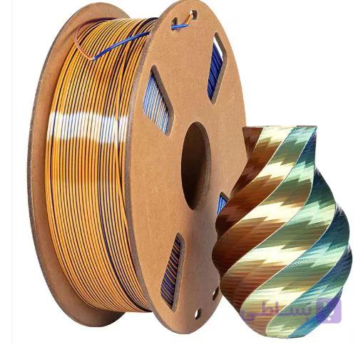 فیلامنت پرینتر سه بعدی سه رنگ یوسو Gold Blue Copper