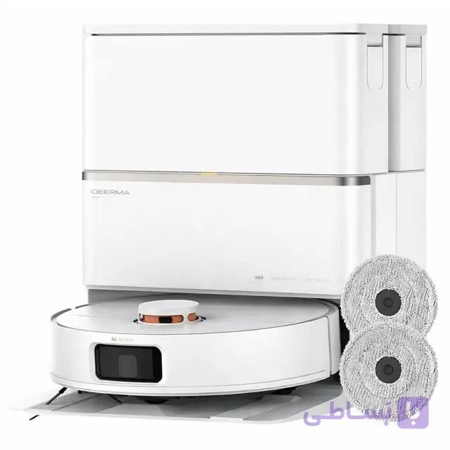 جارو رباتیک درما Deerma مدل X80 با قابلیت تی کشی با گارانتی 18ماهه رسمی