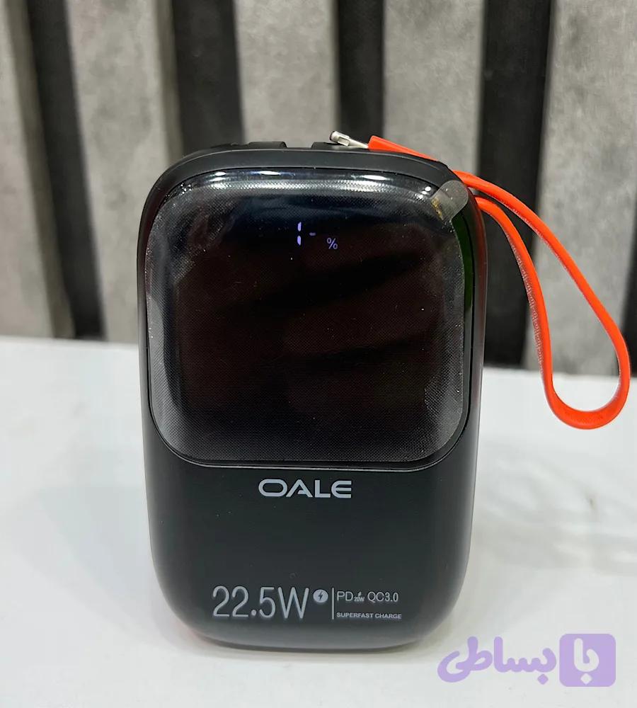 پاور بانک ۱۰ هزار میلی آمپر oale مدل s10000 فست شارژ