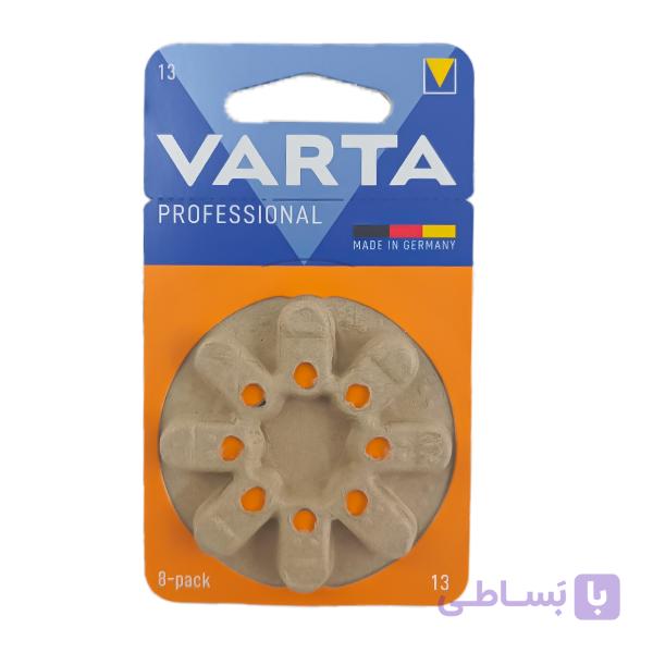 باتری سمعک شماره 13 وارتا VARTA بسته 8 عددی