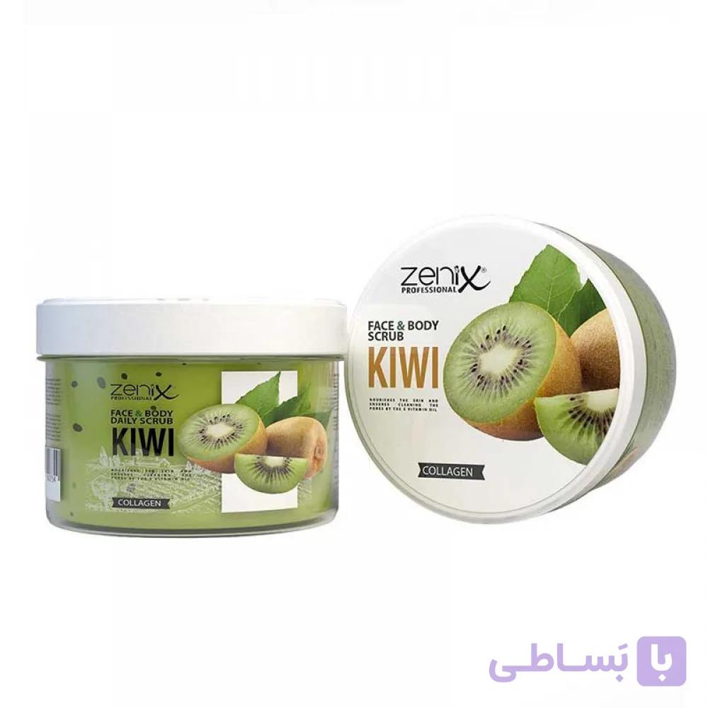 اسکراب صورت و بدن زنیکس Zenix رایحه آلوئه ورا 275 میل