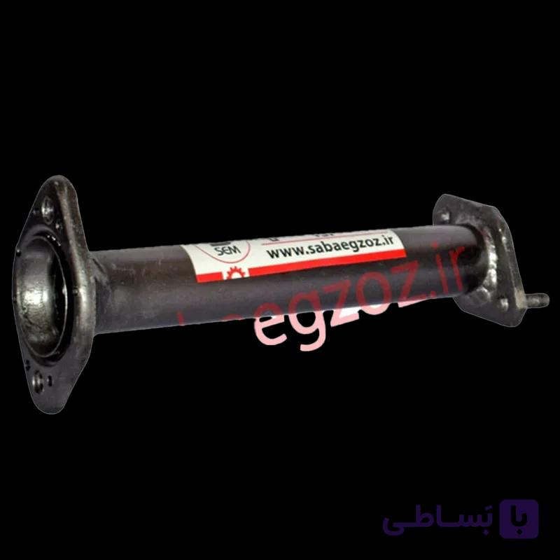 لوله واسطه کوتاه اگزوز پراید دوگانهسوز یورو ۲ (برند صبا اگزوز)