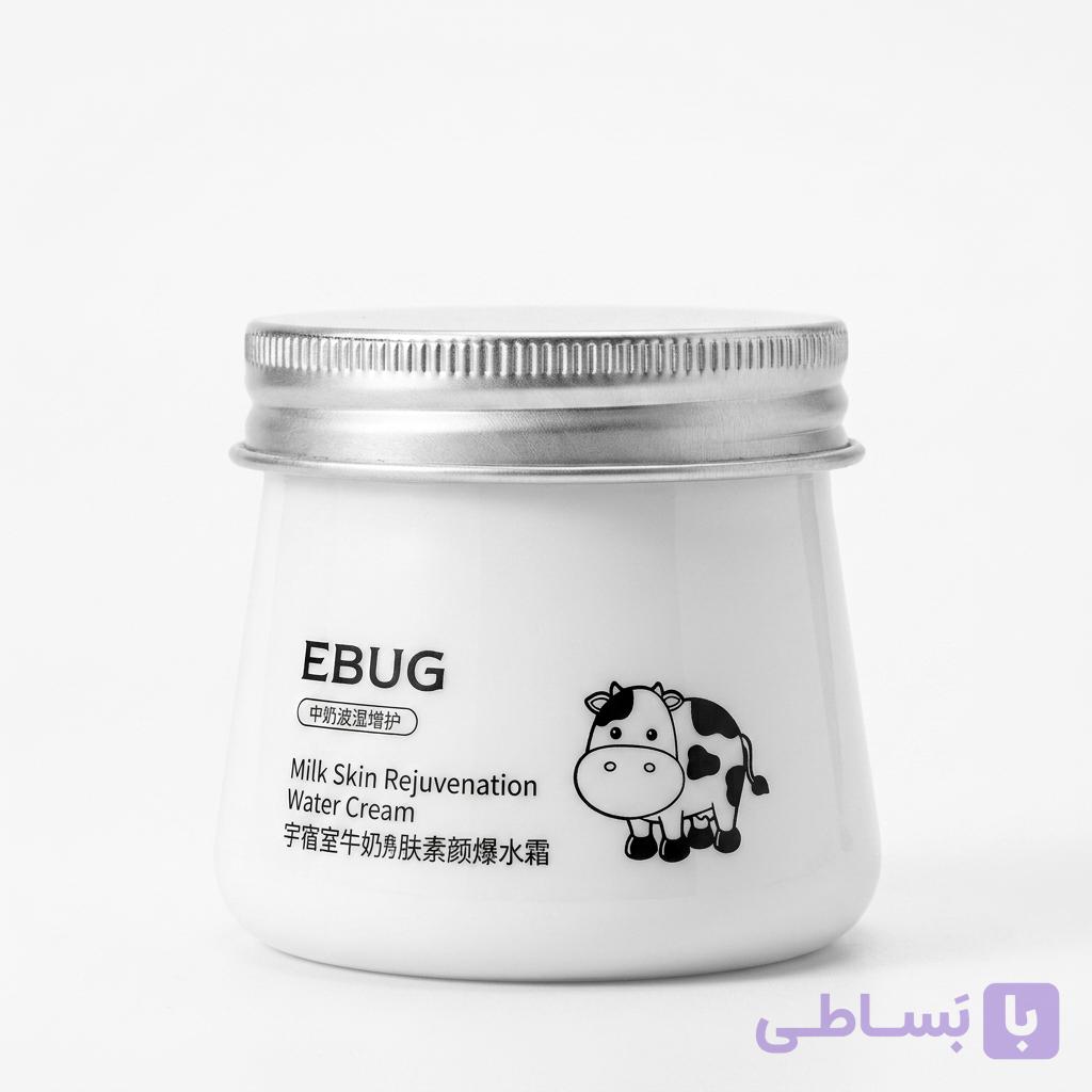 کرم شیر گاو ایبگ (EBUG) مدل Milk Skin Rejuvenation – آبرسان و روشنکننده حجم 80 گرم