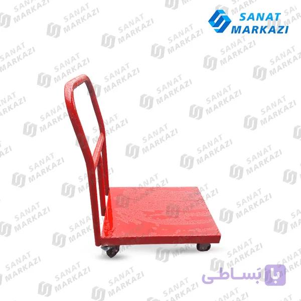 گاری دستی کوچک 66 در 50 با چرخ دایکاست 12 سانتی ترمز دار