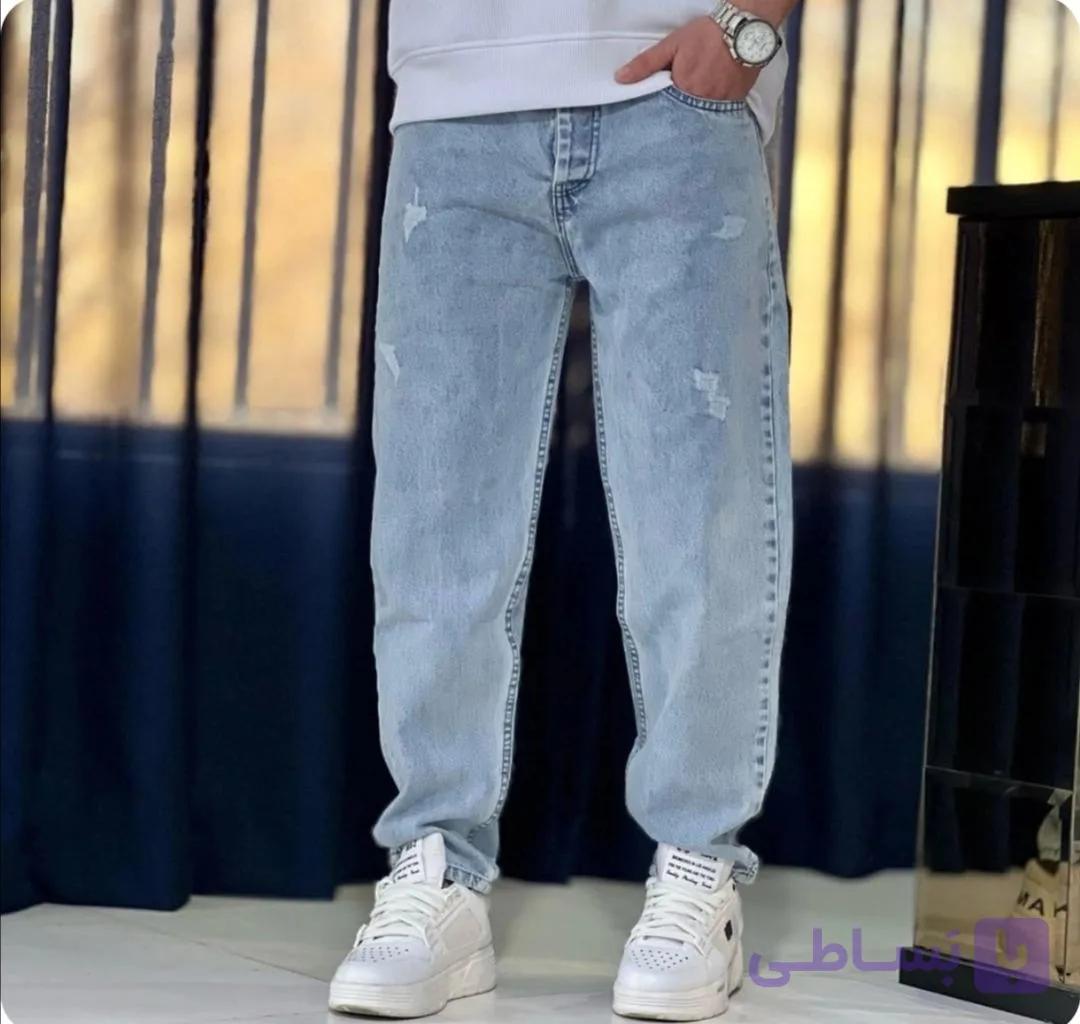 شلوار جین مام فیت پارچه ترک New collection