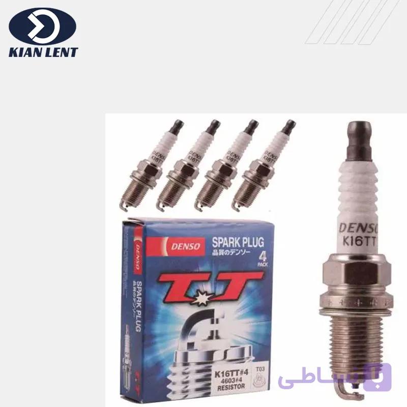 شمع پایه کوتاه برند دنسوTT(DENSO)(اورجینال)