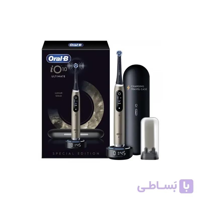 مسواک برقی اورال بی مدل iO 10 رنگ طلایی