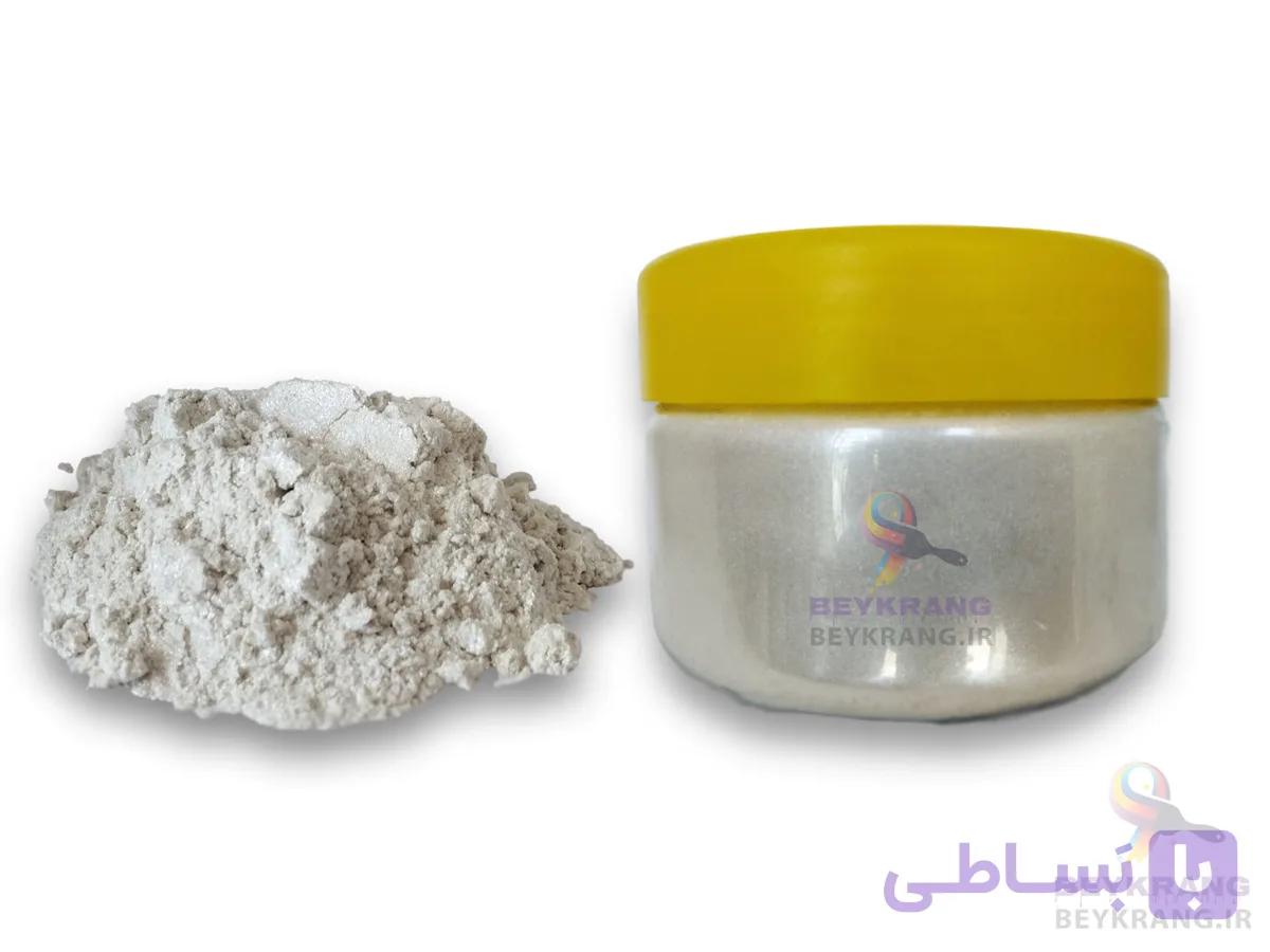 پودر اکلیل سفید صدفی 100 گرمی