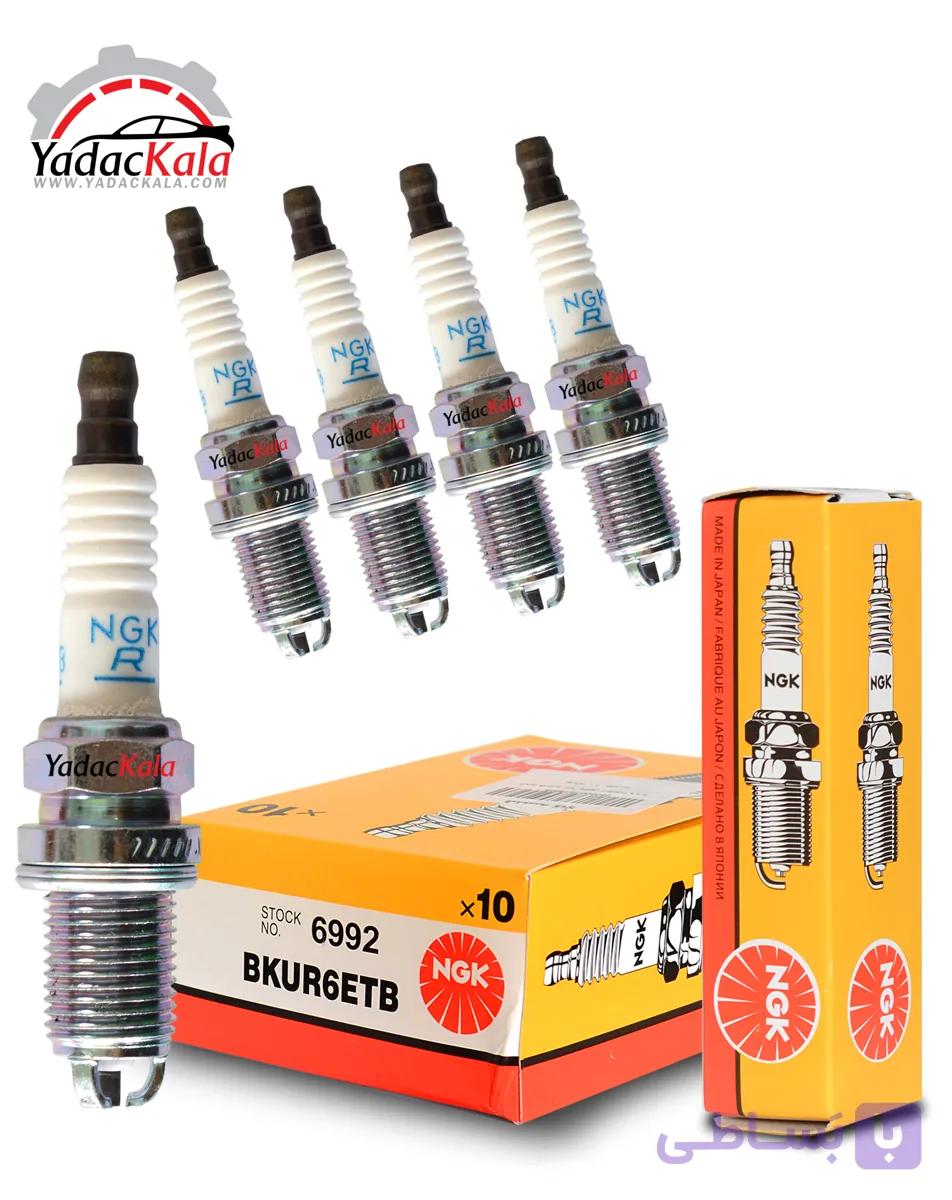 شمع پایه کوتاه سه پلاتین ان جی کی ژاپن BKUR6ETB-6992