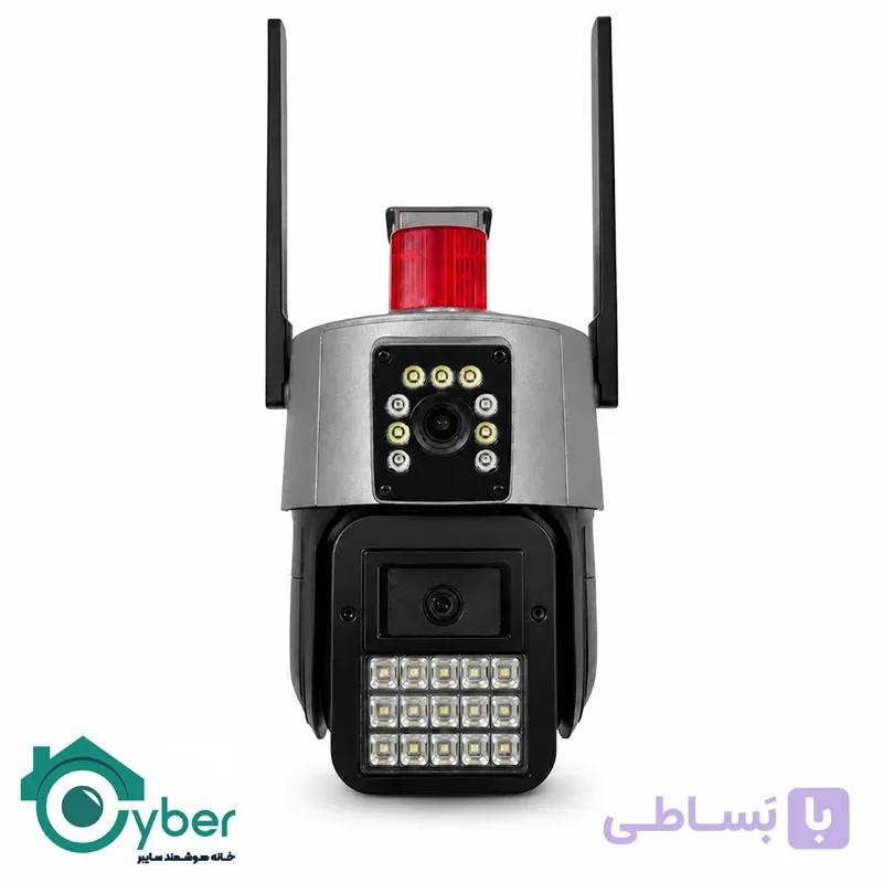 دوربین سیمکارتی دو لنز چرخشی HACVIO مدل HAC-SPD-S2498V