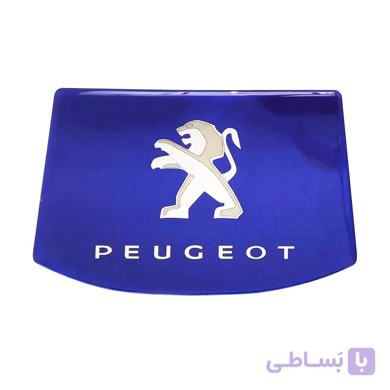 پد کرومی جلو مانیتور آبی پژو 207 مدل Glossy207BE کد154