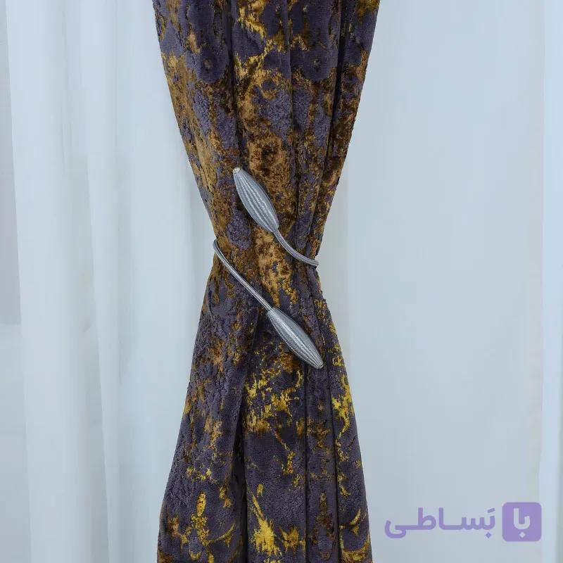 هولدر پرده حالتپذیر طوسی