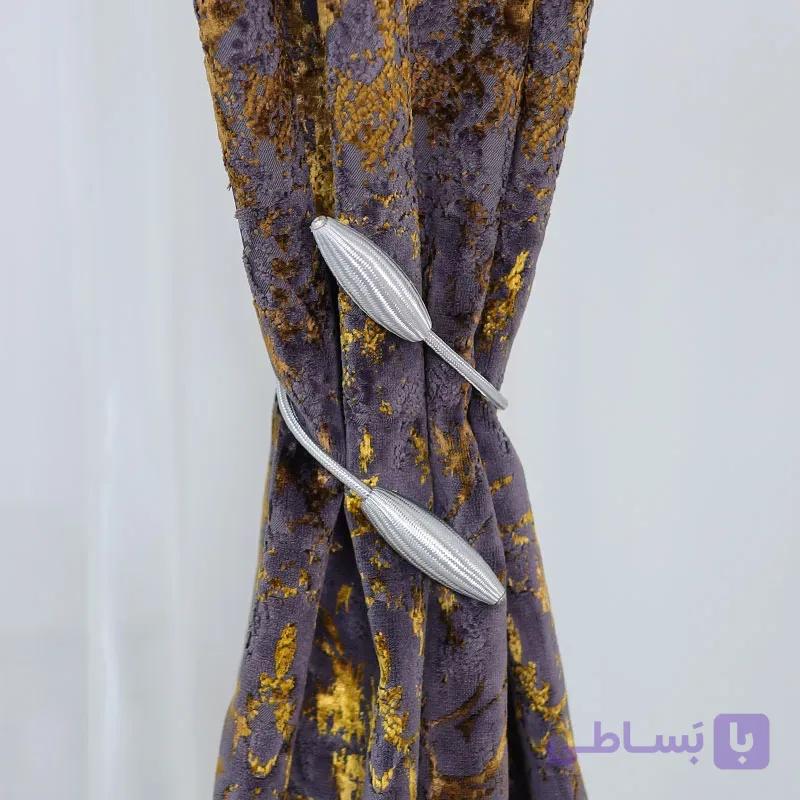 هولدر پرده حالتپذیر نقره ای