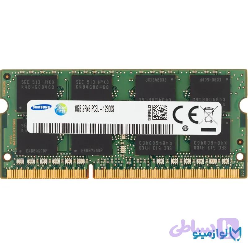 رم لپ تاپ سامسونگ 8GB 2Rx8 PC3L-12800S