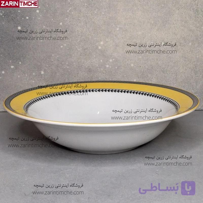 کاسه سالاد چینی زرین مدل ویلیج