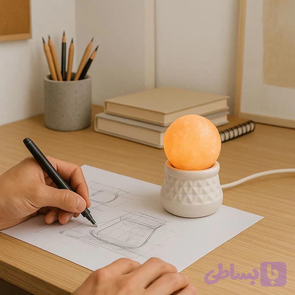 آباژور گوی نمک