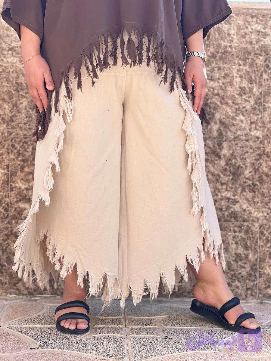 شلوار پرده ای