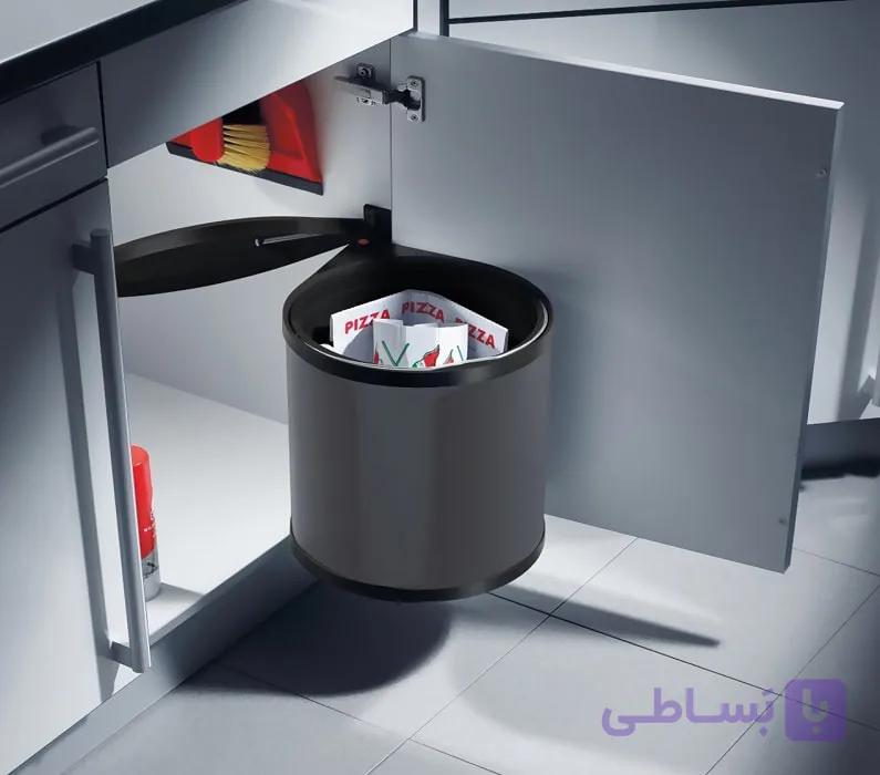 سطل چند منظوره توکار لولایی هایلو مدل مونو جهت یونیت عرض 40 سانتیمتر 3515071 فانتونی کد Q340