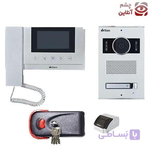 مجموعه آیفون تصویری 1 واحدی حافظه دار برایتون-یوتاب مدل 4330-2001