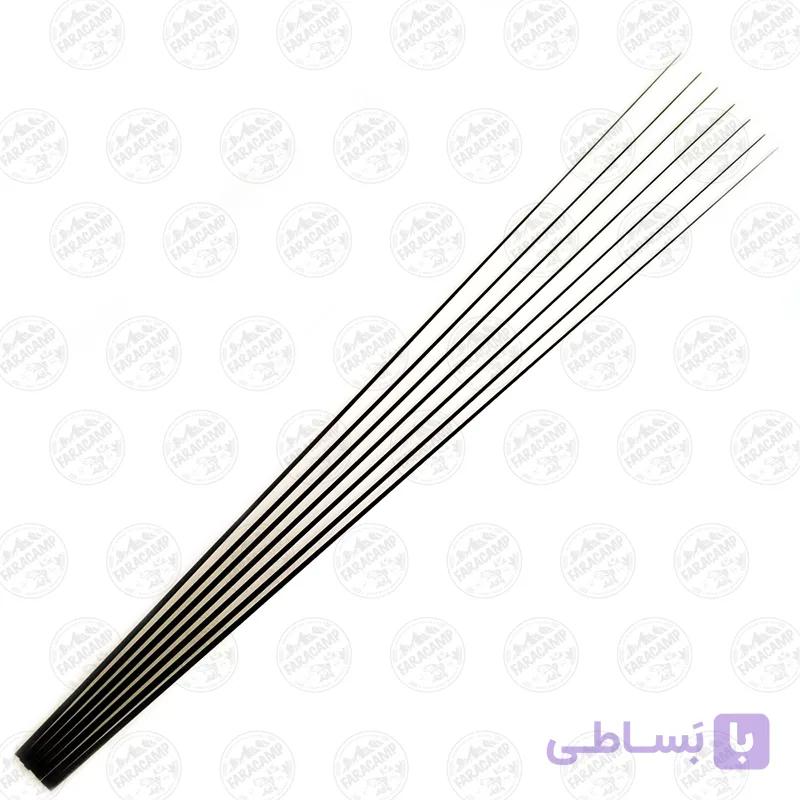 یدک سر چوب ماهیگیری توپر ۷۰ سانت رنگ سبز (یک عدد)