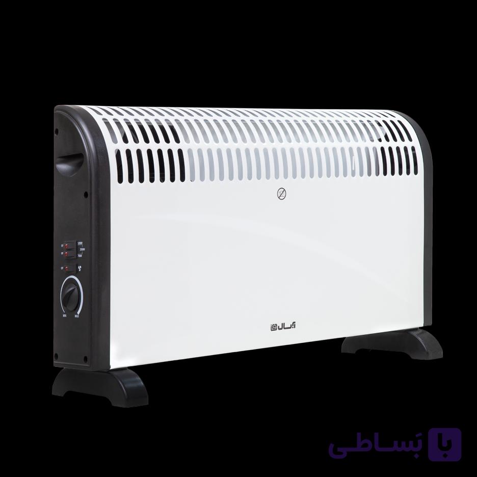 بخاری برقی آبسال 341F فن دار