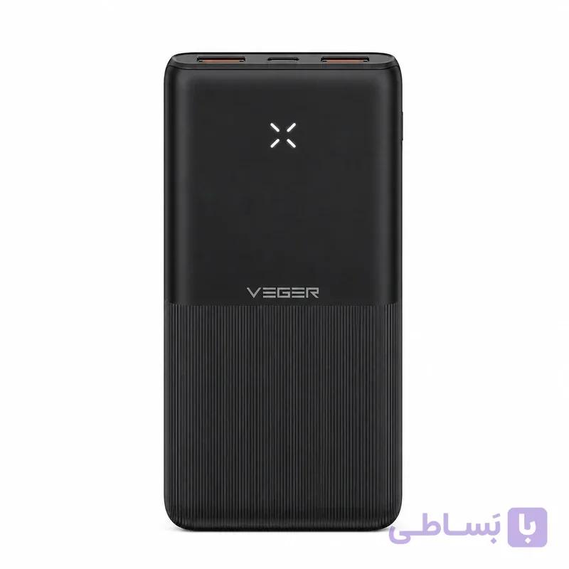 پاوربانک وگر مدل W1168 ظرفیت 10000 میلیآمپر ساعت