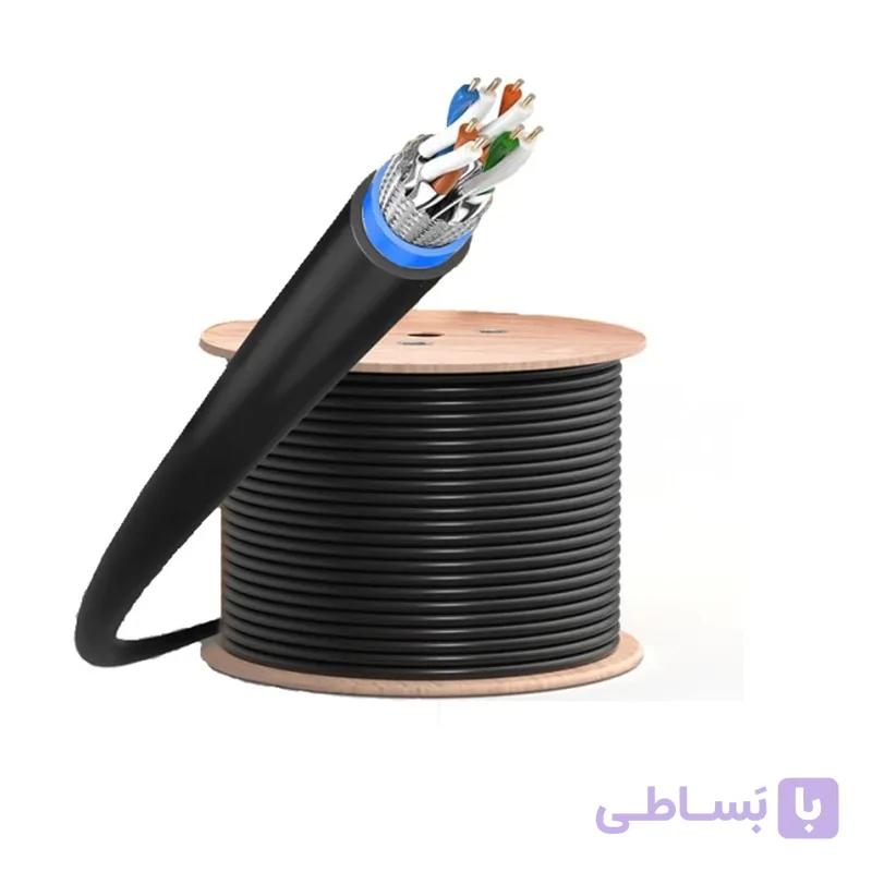 کابل شبکه Cat6 لگرند مدل Cat6 SFTP Outdoor Double Jacket(100 متری)