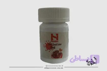 رنگ ژله ای قرمز 35گرمی نلینNELIN
