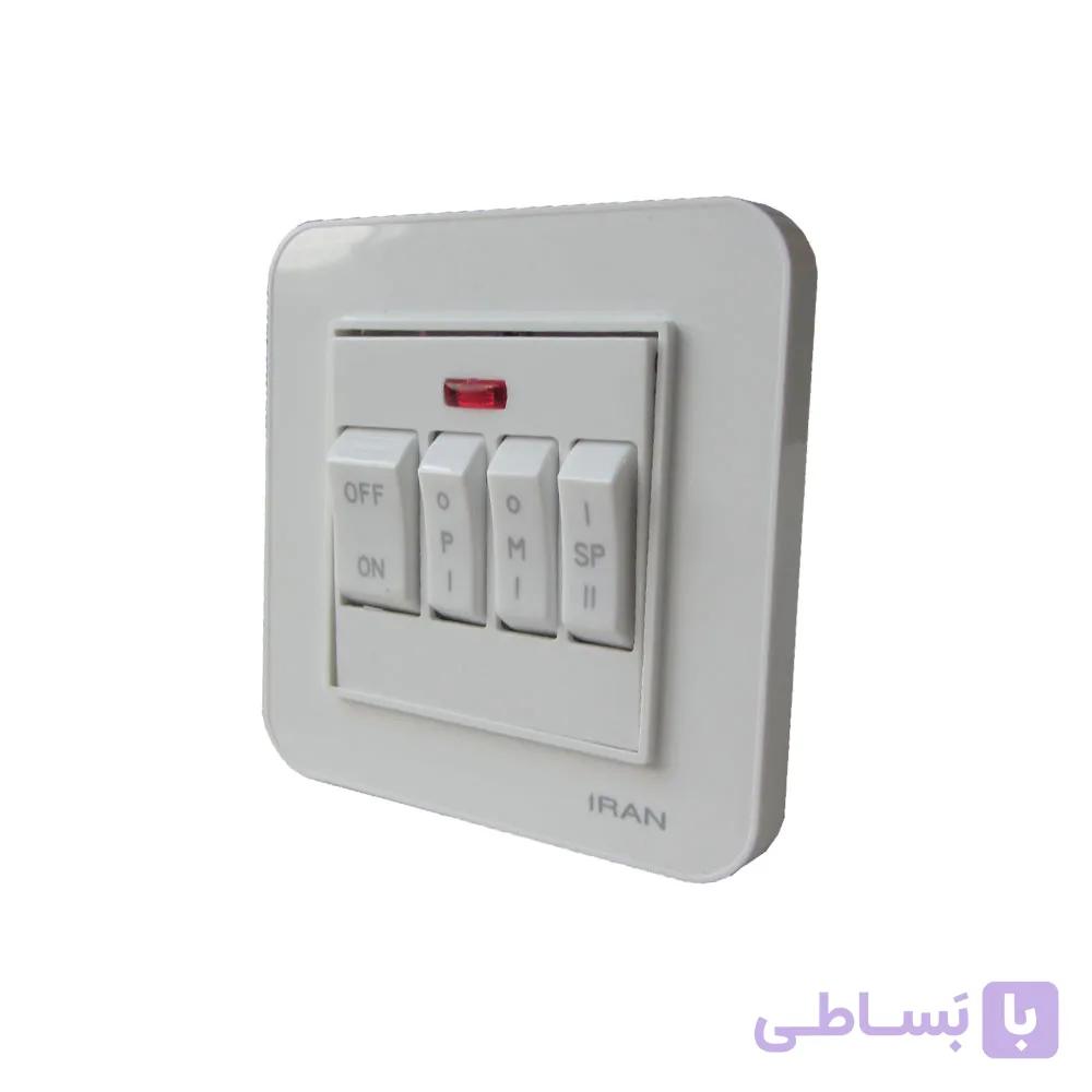 کلید و پریز ایران الکتریک مدل ارس