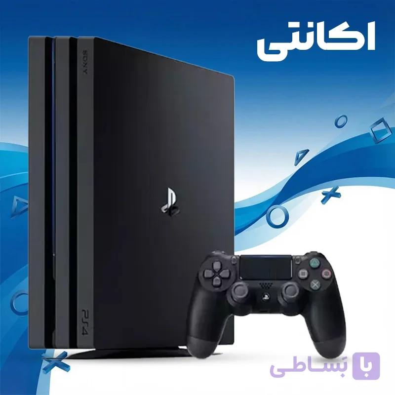 کنسول بازی سونی Playstation 4 Pro ظرفیت 1 ترابایت (اکانتی) فول گیم (استوک)