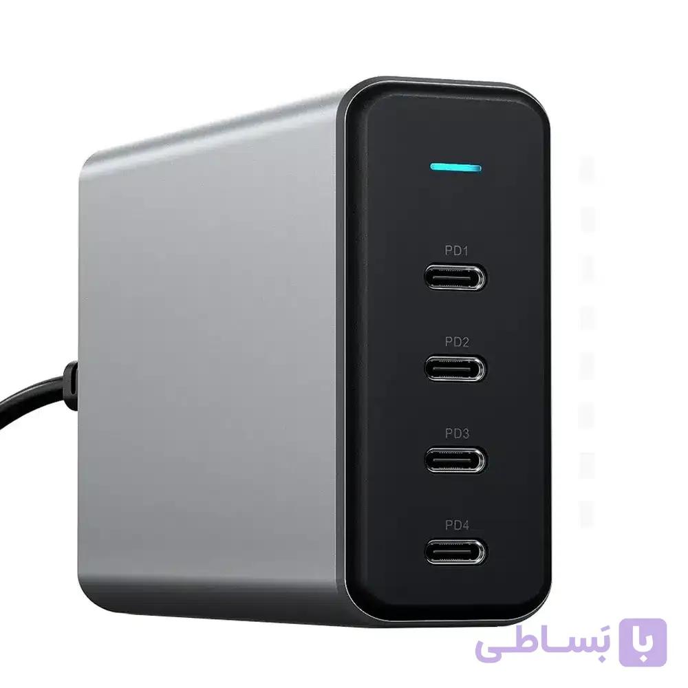 شارژر رومیزی ۱۶۵ وات ساتچی مدل Satechi 165W 4-Port PD GAN