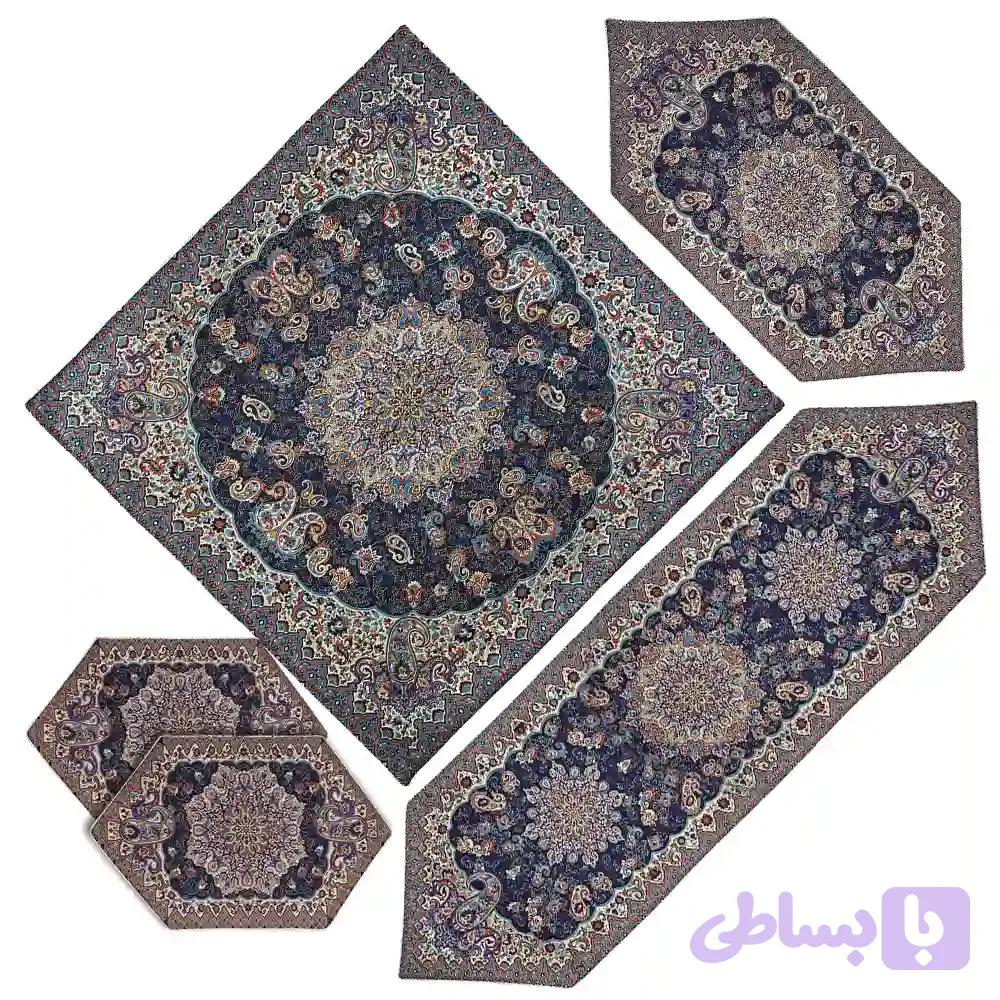 ست پنج تکه ترمه همادیس طرح مهستان کد TRM03-5P