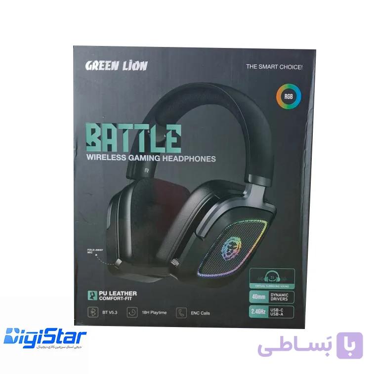 هدفون گیمینگ گرین لاین مدل BATTLE