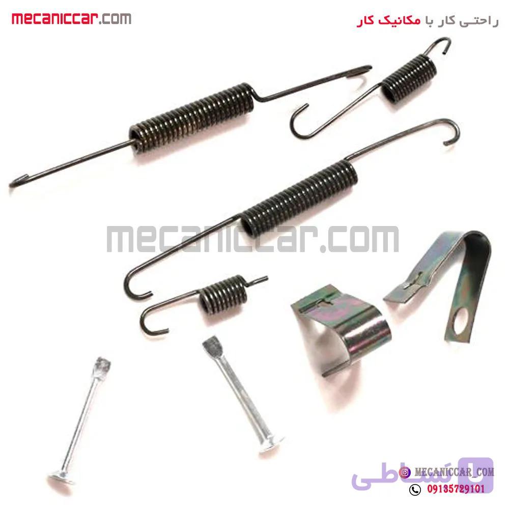 ست فنر لنت چرخ عقب تیبا الما