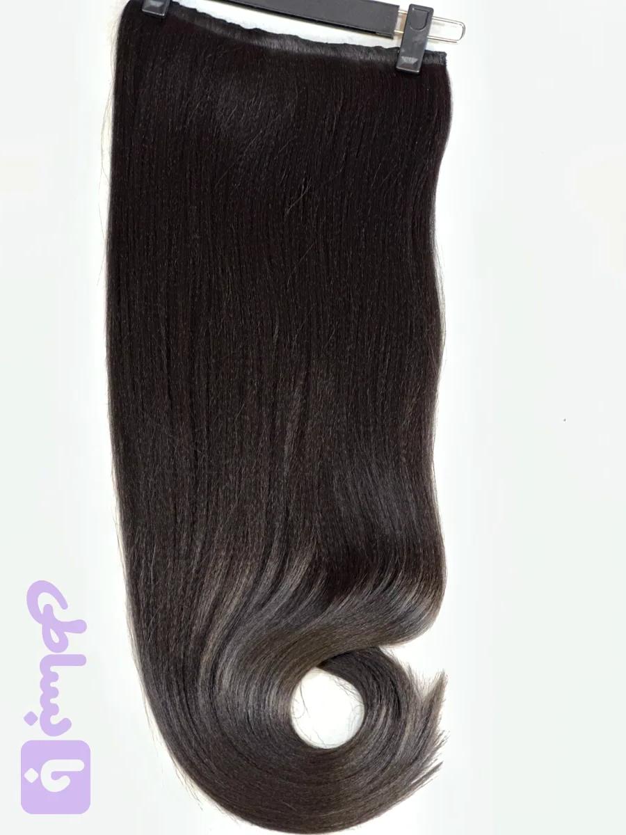 اکستنشن ۵ گیره مشکی پر کلاغی ۹۰ س