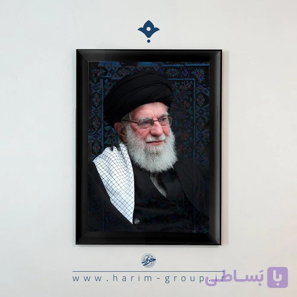 قاب مخمل عکس رهبر شهید امام خامنهای