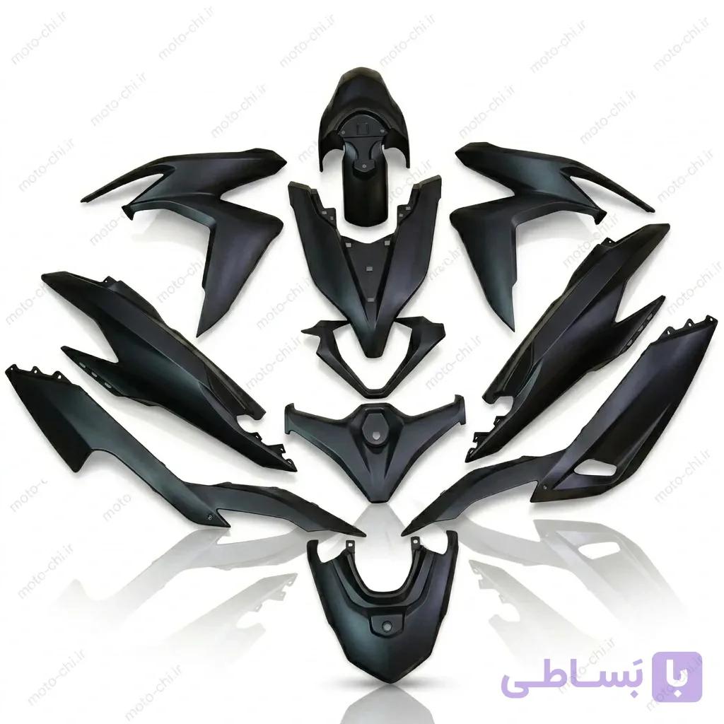 فلاپ کامل طرح کلیک رنگ مشکی براق جنس وارداتی اعلا