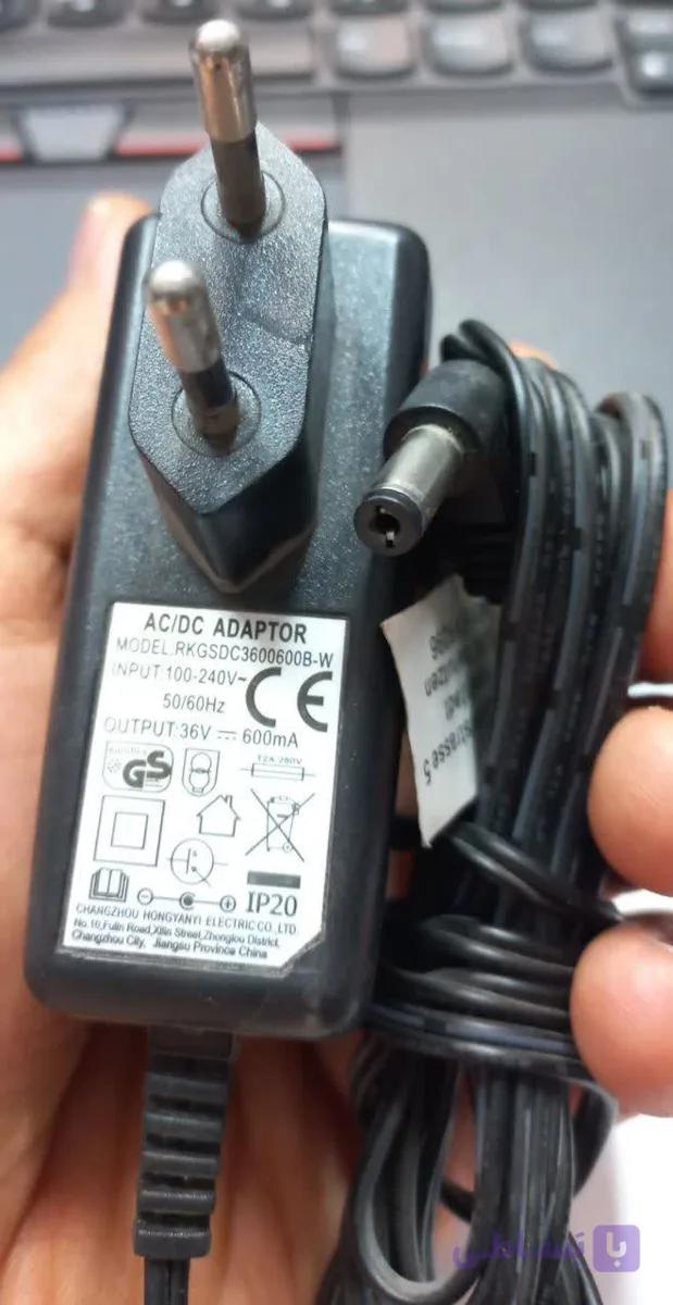 آداپتور شارژر 36V 0.6A جارو شارژی Koenic