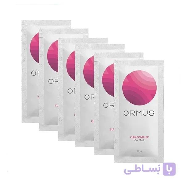 ژل ماسک اورموس مدل کمپلکس خاک رس