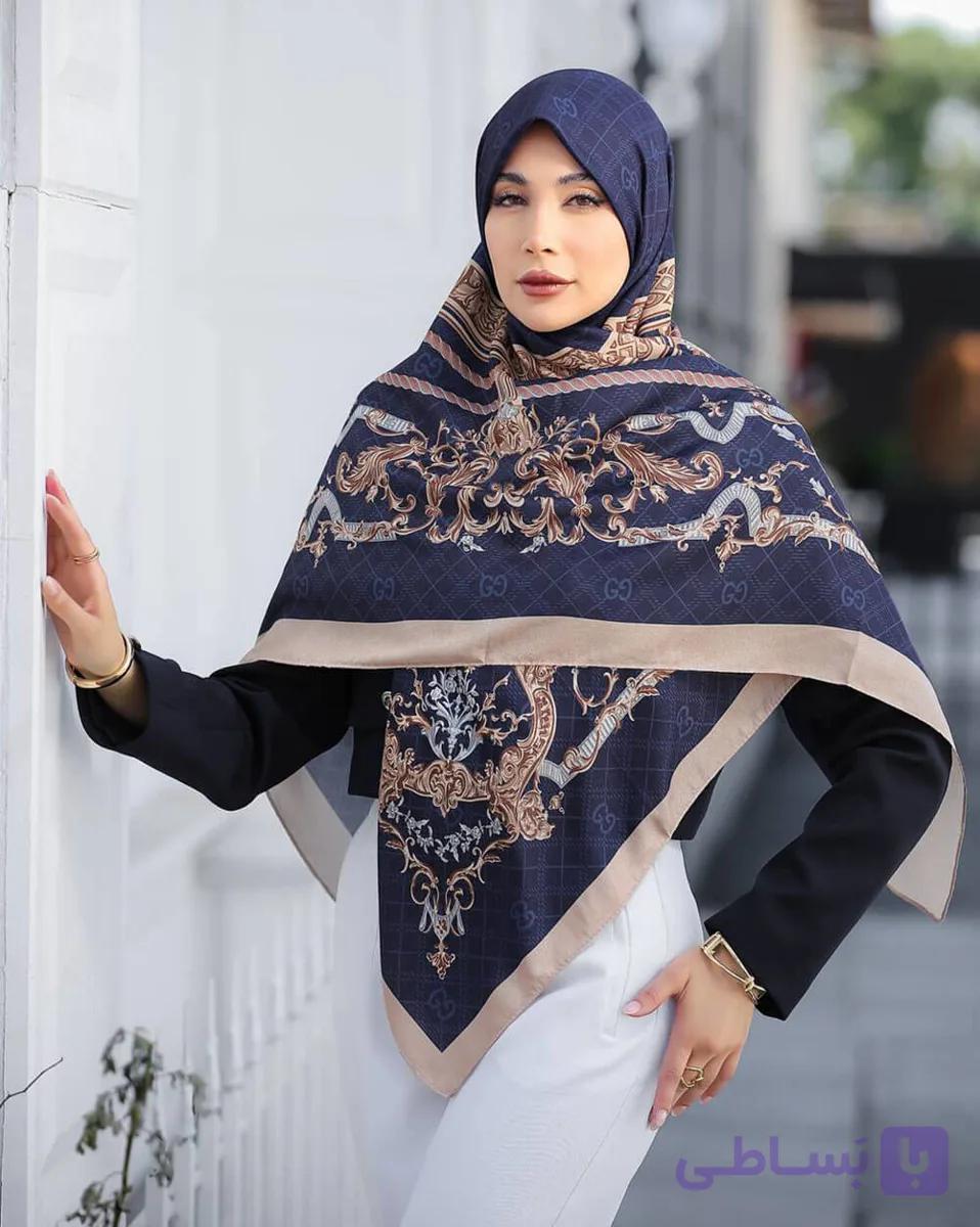 روسری نخی طرح آرت کد 13