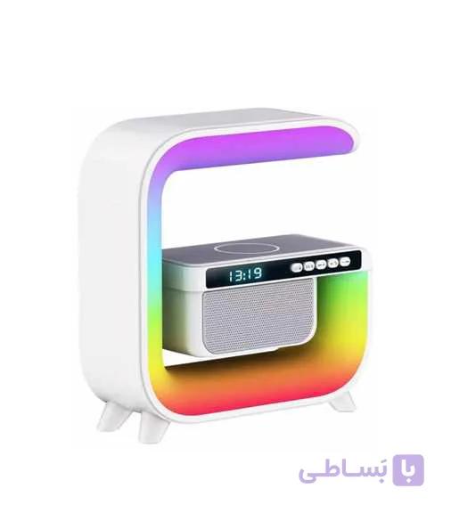 اسپیکر بلوتوثی و شارژر وایرلس RGB: همهکاره، زیبا و کاربردی