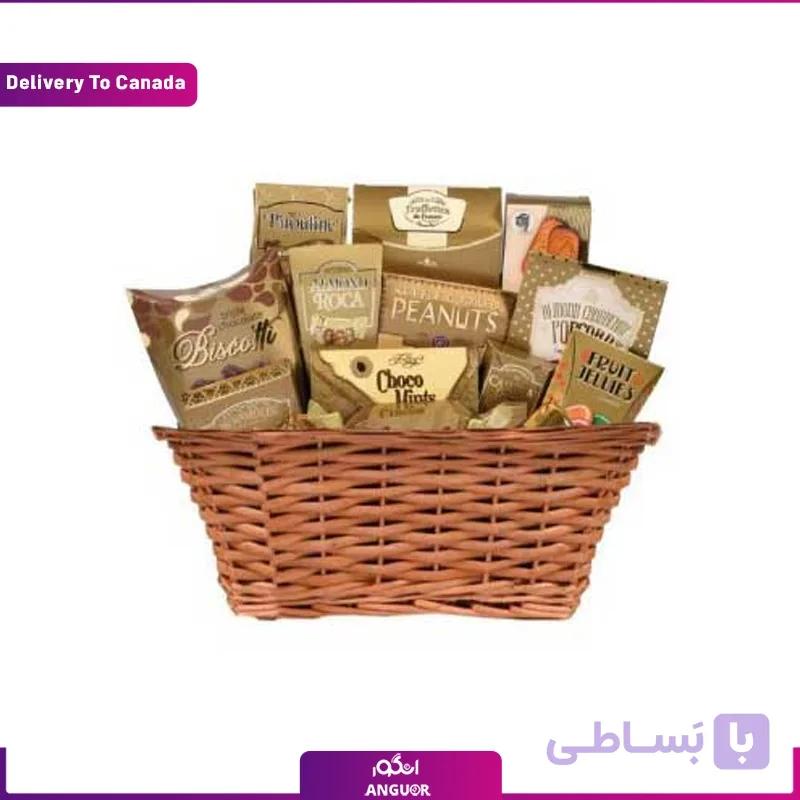 سبد هدیه شکلات (تحویل در کانادا)