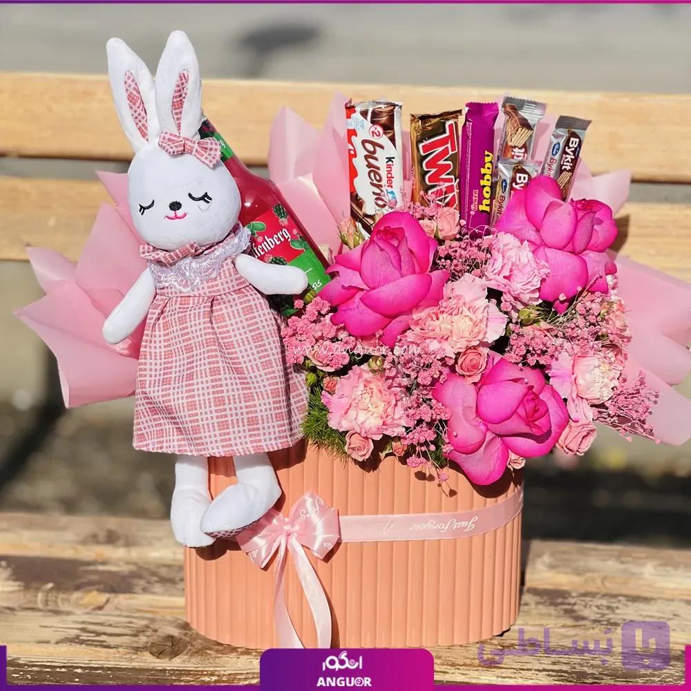 باکس گل طبیعی عاشقانه