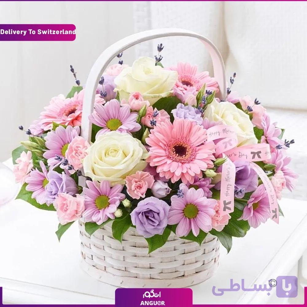 سبد گل ارسال به سوئیس (تحویل در سوئیس)