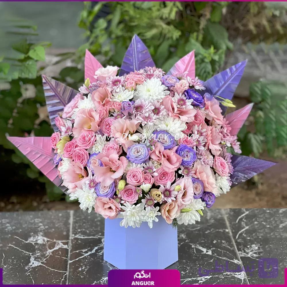 باکس گل نغمه گلهای رنگین