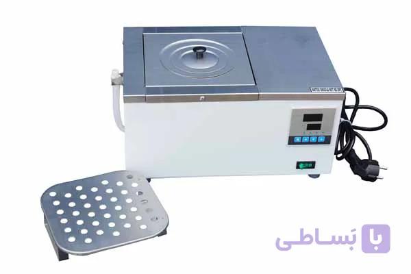 بن ماری آزمایشگاهی 4 خانه با صفحه نمایش LED دیجیتالی Water bathrn(digital LED screen)