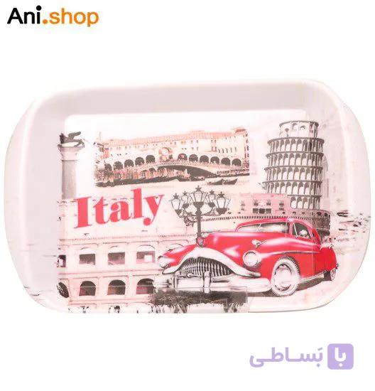 سینی مستطیل کوچک طرح برج پیزا ایتالیا