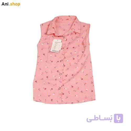 سارافون دخترانه ی کتان FVA97