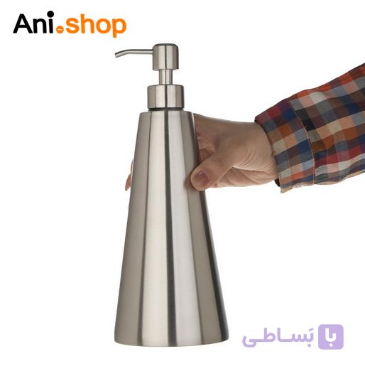 جا مایع استیل استوانه ای