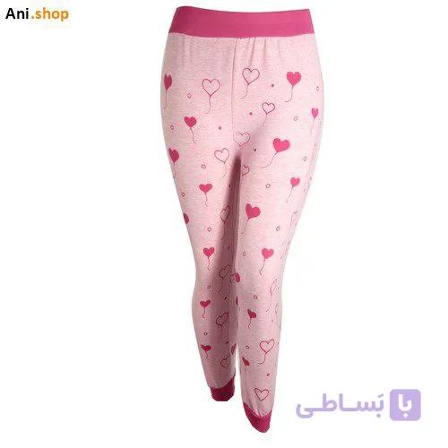 شلوار دخترانه ملانژ رنگی کدFVA9
